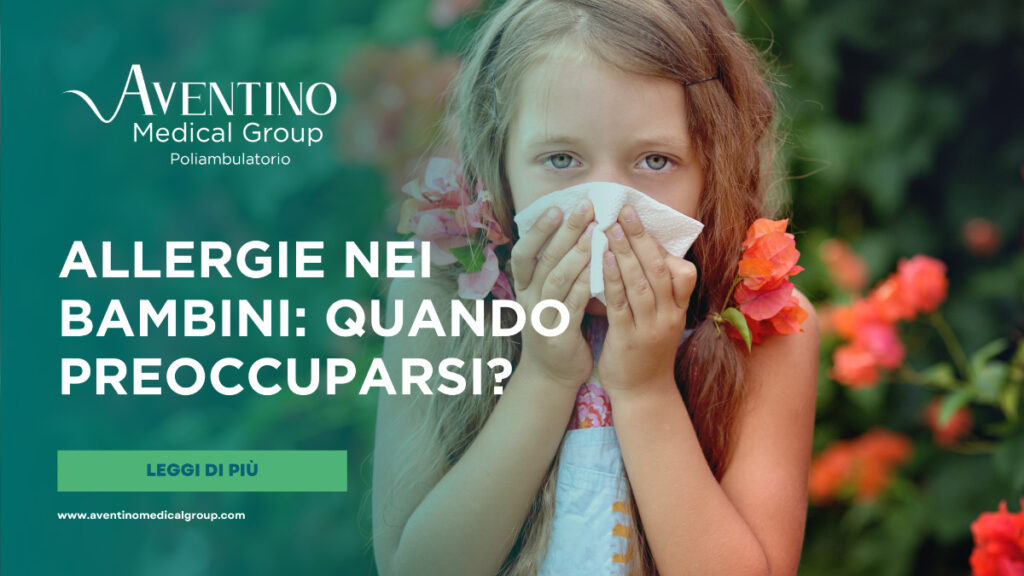 Allergie nei bambini: quando preoccuparsi?