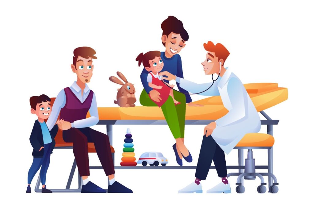 pediatric care offered in Rome's hospitals