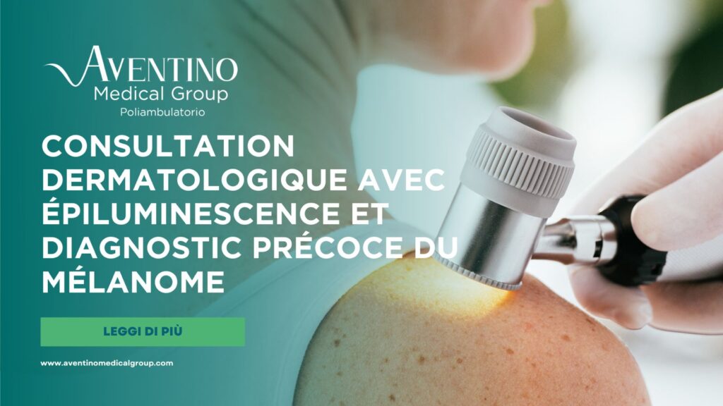 Consultation dermatologique avec épiluminescence et diagnostic précoce du mélanome