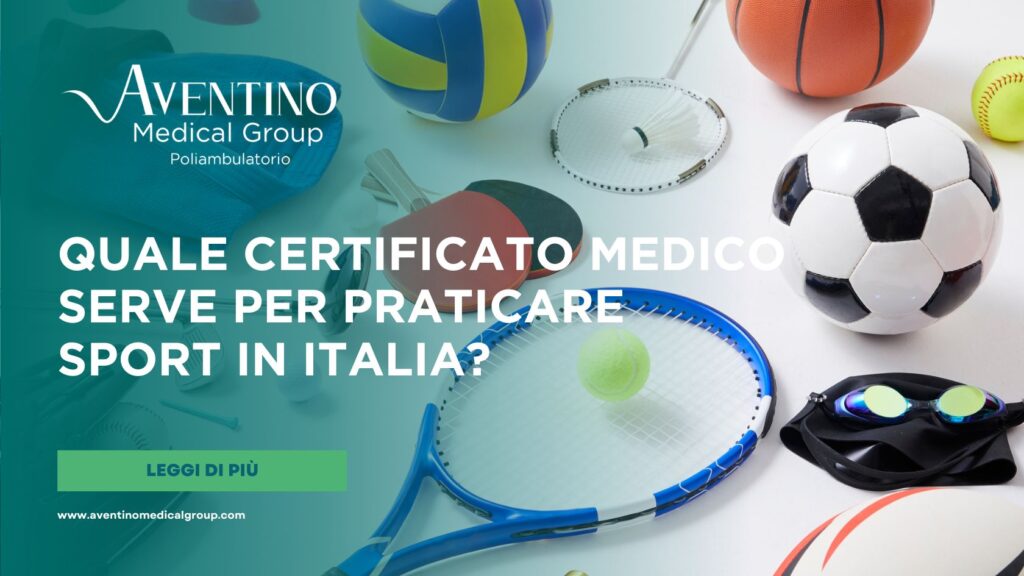 Quale certificato medico serve per praticare sport in Italia?